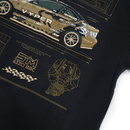 Big Block F22 Heavyweight Tee