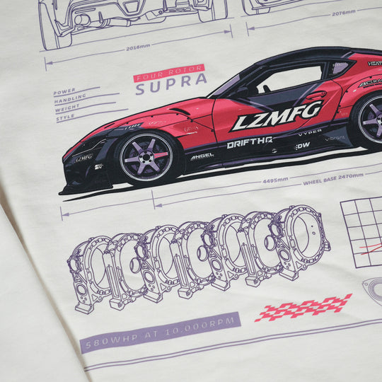 A90 Supra Heavy Hoodie