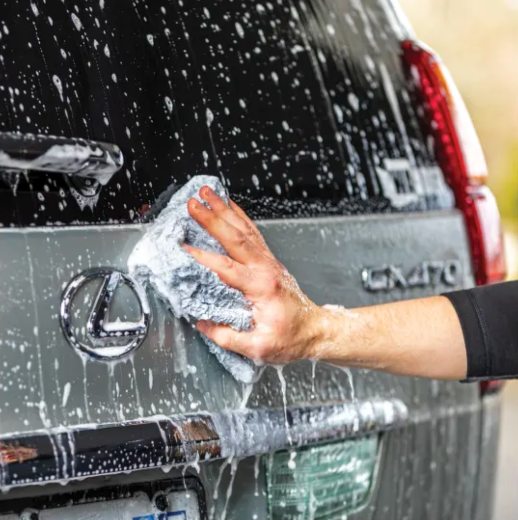 Microfiber Ultra-Plush Edgeless Wash Cloths - Set of 2