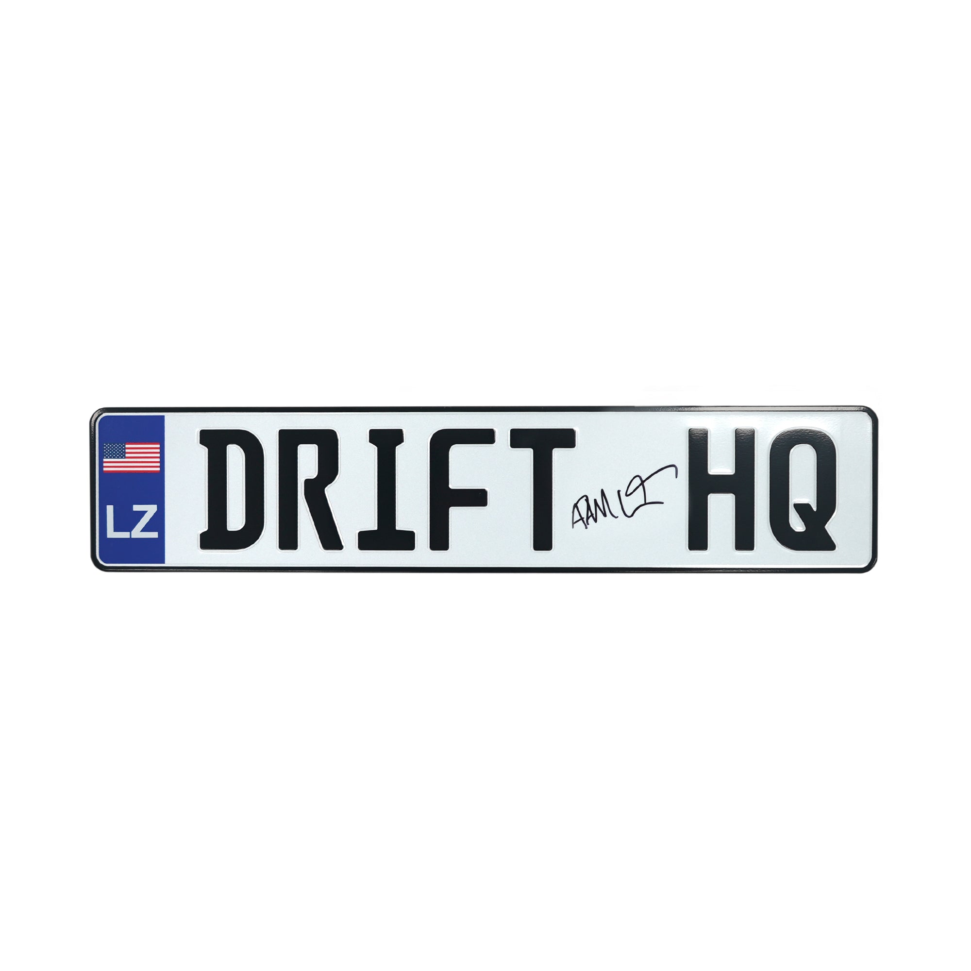 Drift HQ License Plate – LZMFG