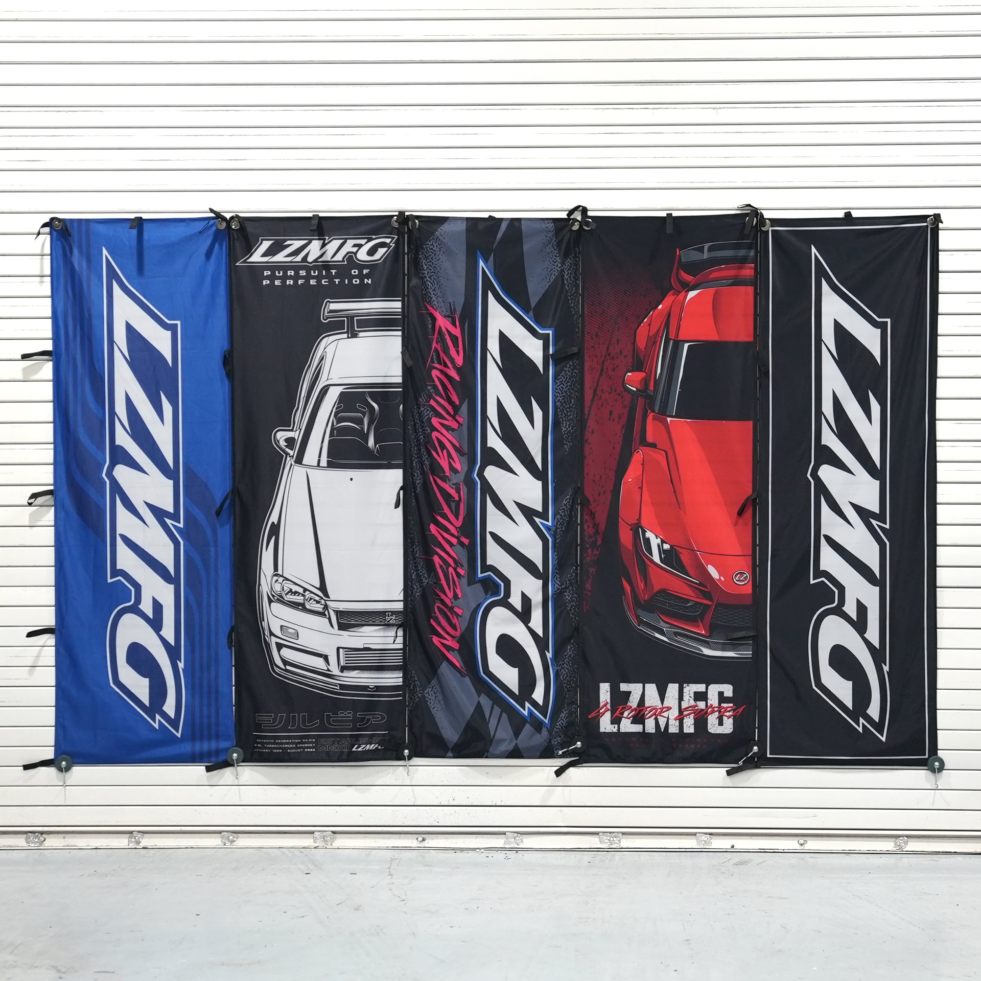 Racing Division Nobori Flag – LZMFG