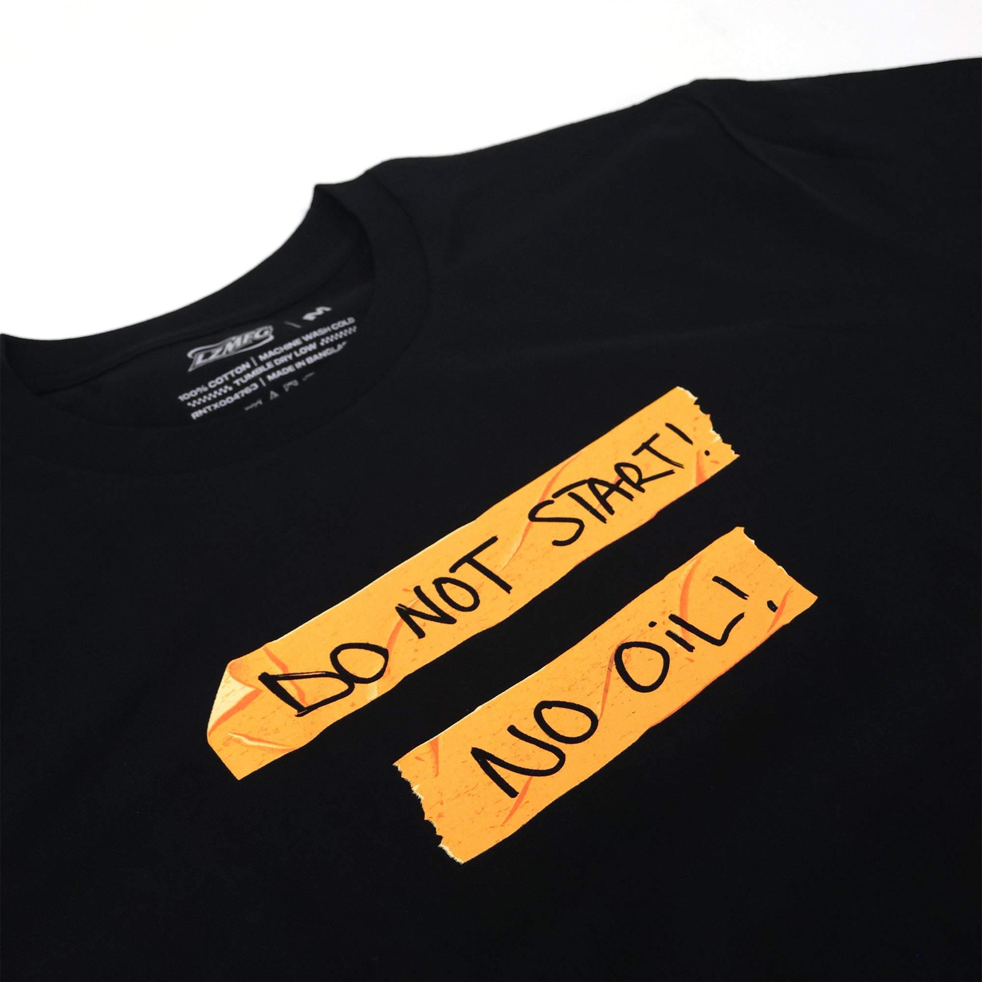 Tape Tee - Orange – LZMFG