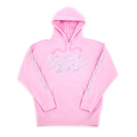 Gothic Chrome Hoodie | Pink