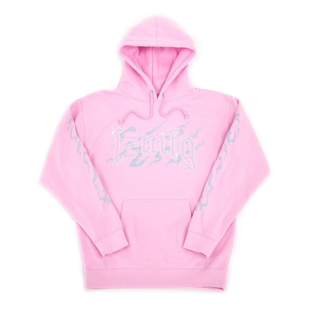 Gothic Chrome Hoodie | Pink – LZMFG
