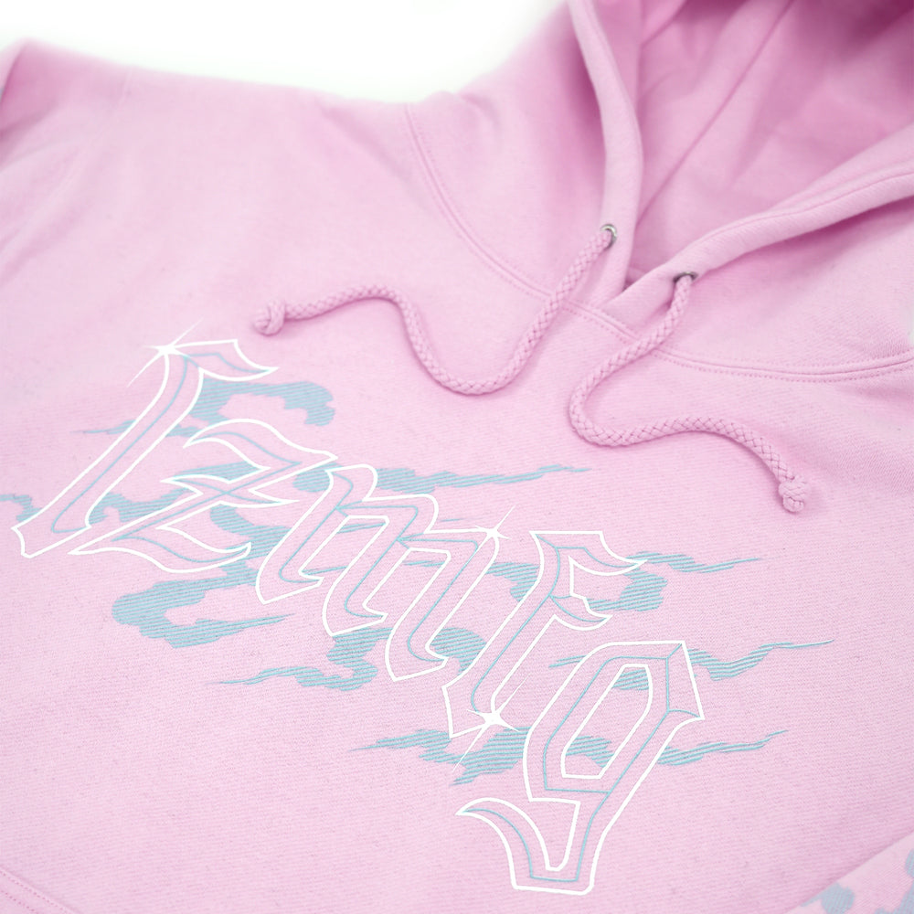 Gothic Chrome Hoodie | Pink