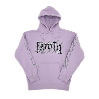 Gothic Chrome Hoodie | Mauve