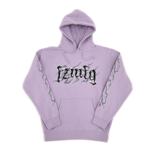 Gothic Chrome Hoodie | Mauve