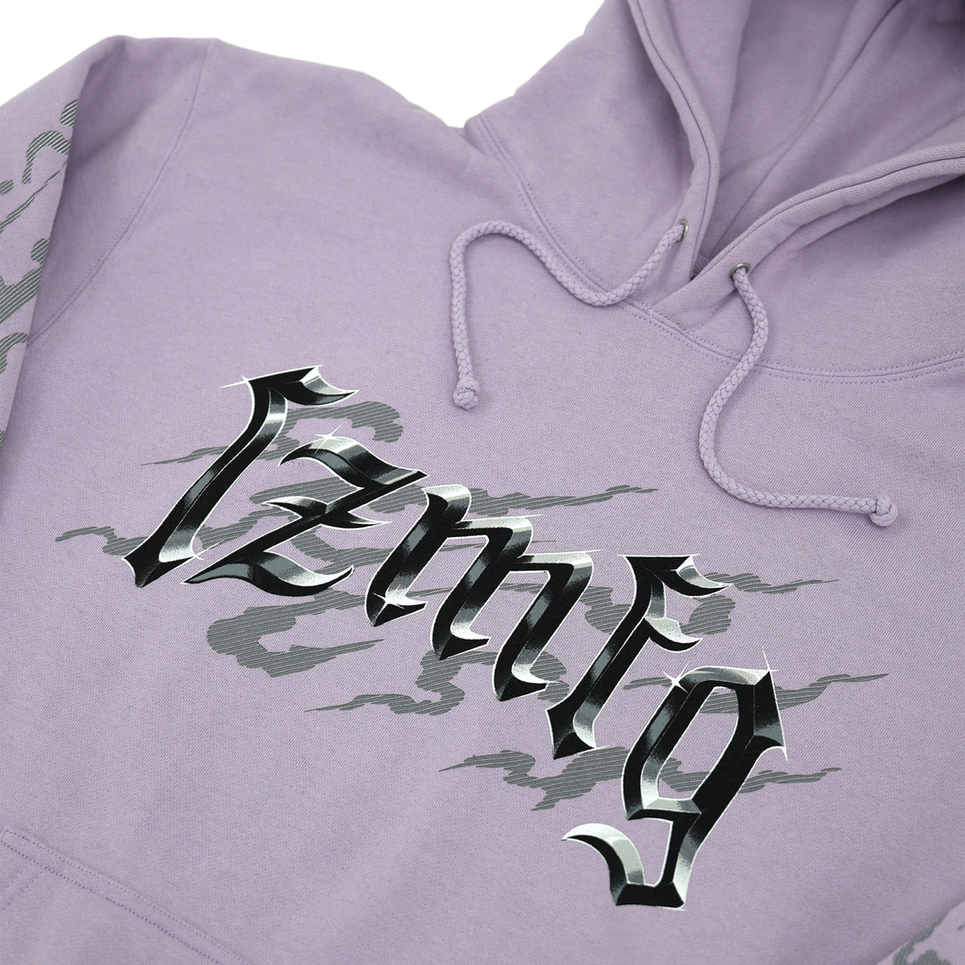 Gothic Chrome Hoodie | Mauve
