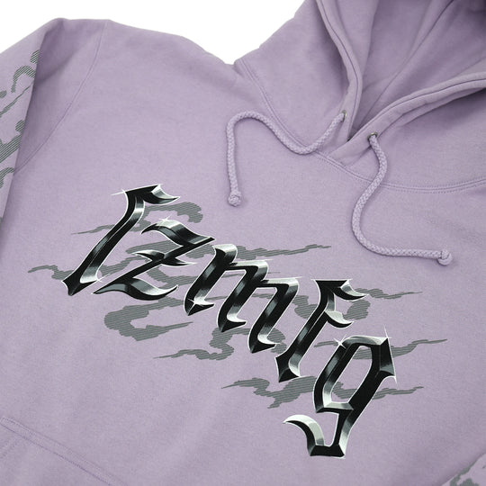 Gothic Chrome Hoodie | Mauve