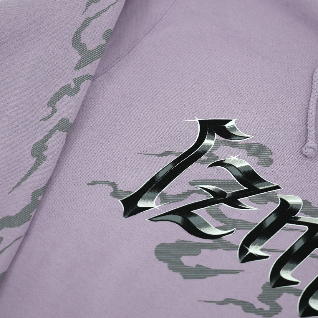 Gothic Chrome Hoodie | Mauve