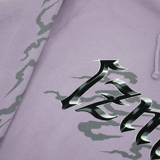 Gothic Chrome Hoodie | Mauve