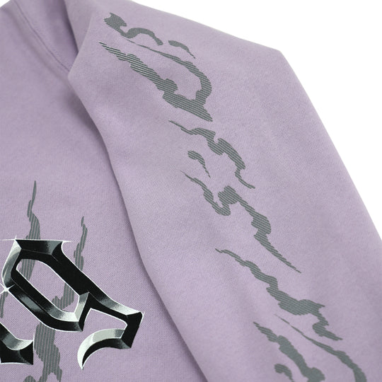 Gothic Chrome Hoodie | Mauve