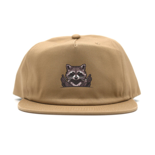 F22 Raccoon Hat: Khaki