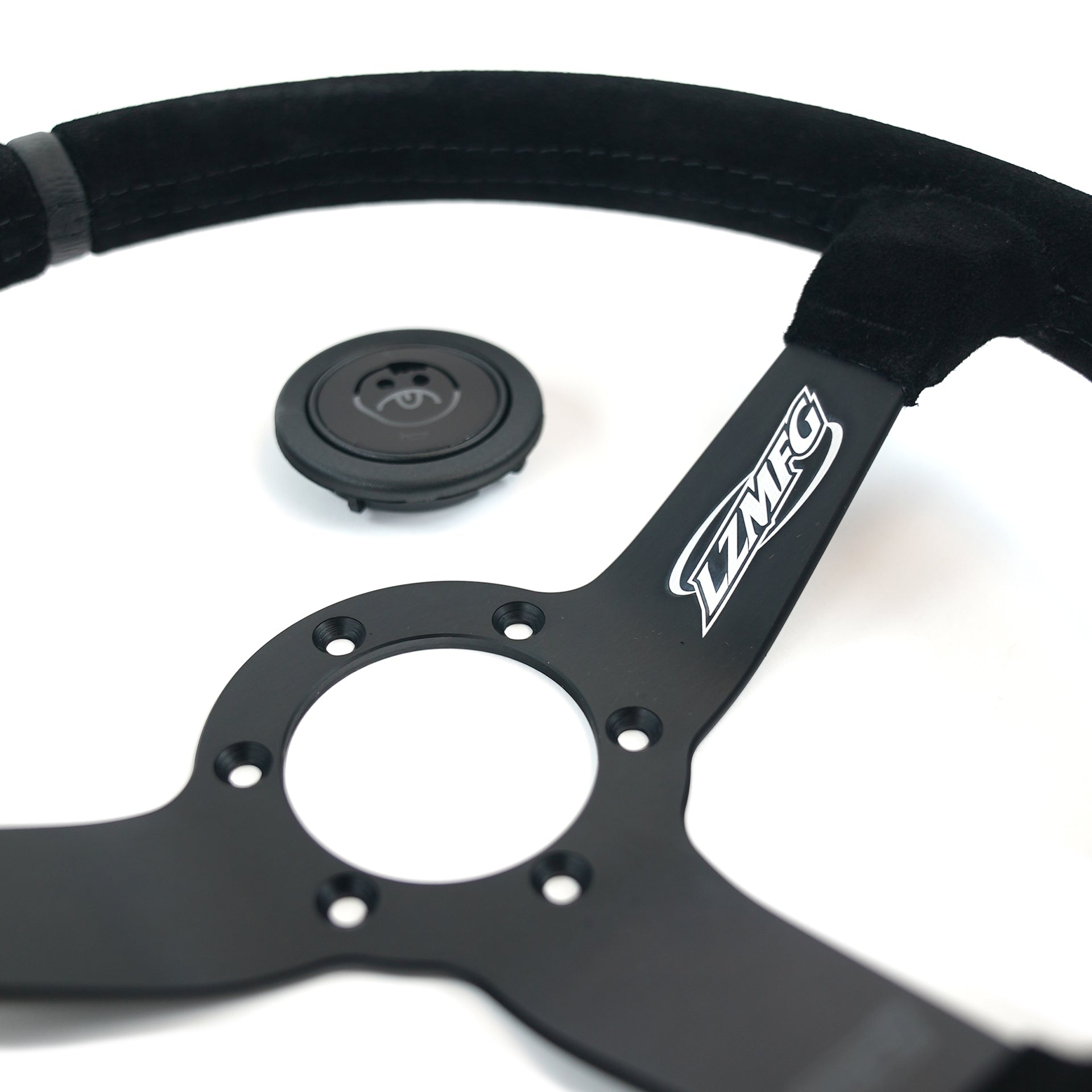 Suede LZ Steering Wheel - V3 – LZMFG