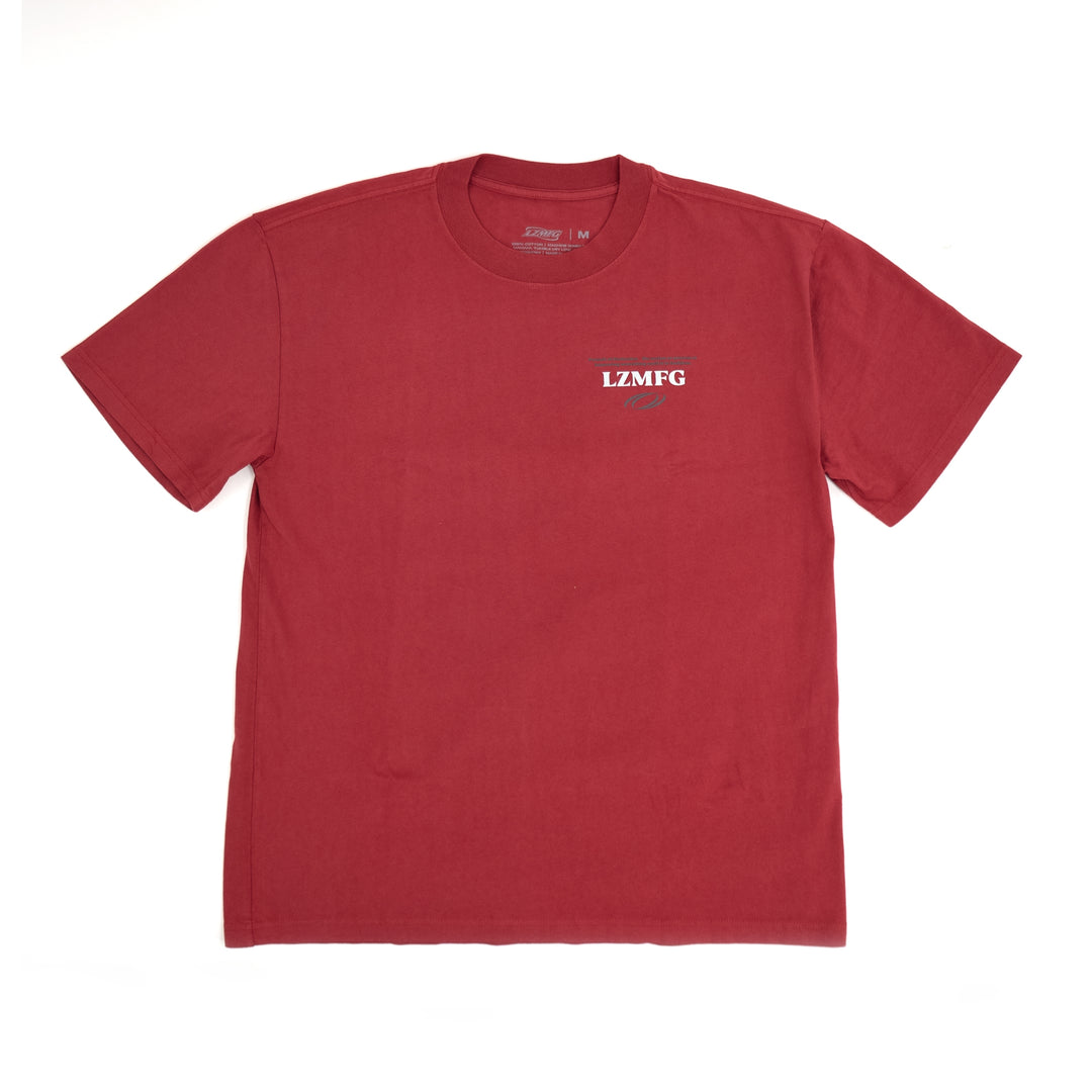 4 Rotor Heavyweight Tee: Cardinal