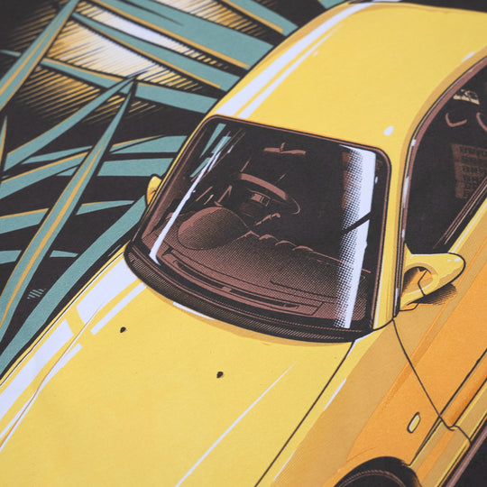 S15 Palm Tee - Lightning Yellow