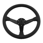 Perforated Leather LZMFG Steering Wheel - Black Edition