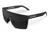 Heatwave Lazer Face Sunglasses: Black Metal Customs