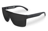 Heatwave Quatro Sunglasses: Black/Black