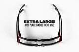 Heatwave XL Vise Z87 Sunglasses: Black Frame