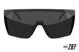 Heatwave Lazer Face Sunglasses: Black Z.87