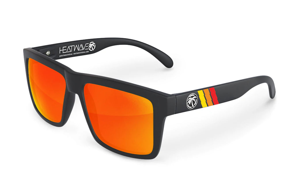 Heat Wave Visual Future Tech Sunglasses in Turbo Classic Z87+ w/ Polarized Sunblast Lens, Customs